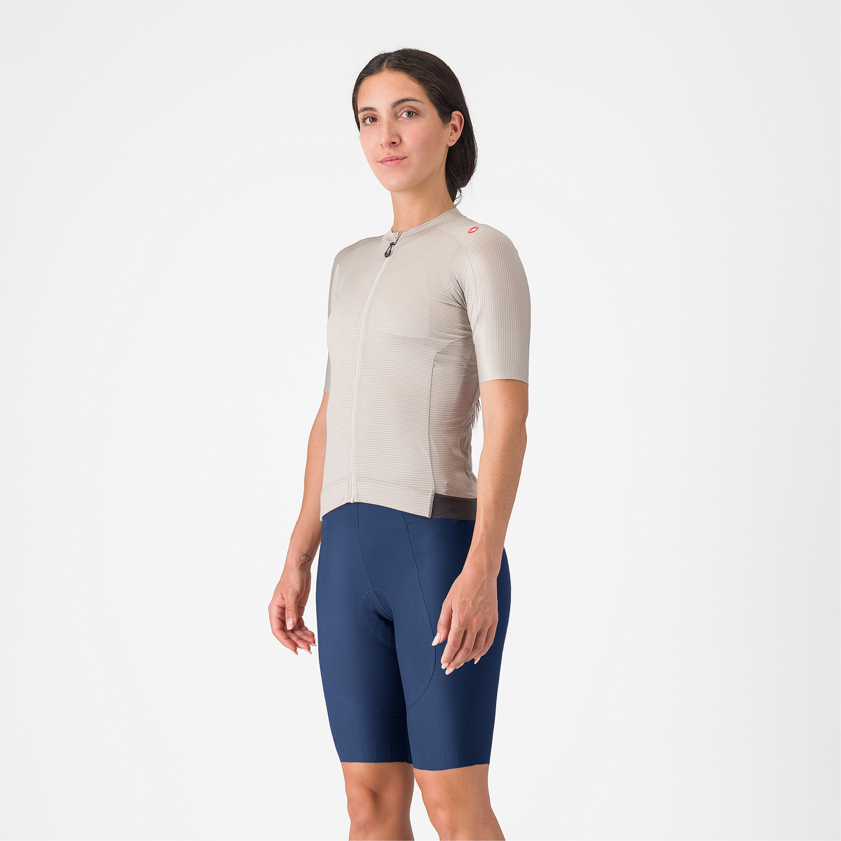 Castelli Damen Espresso Radhose kurz (Größe XL, blau)