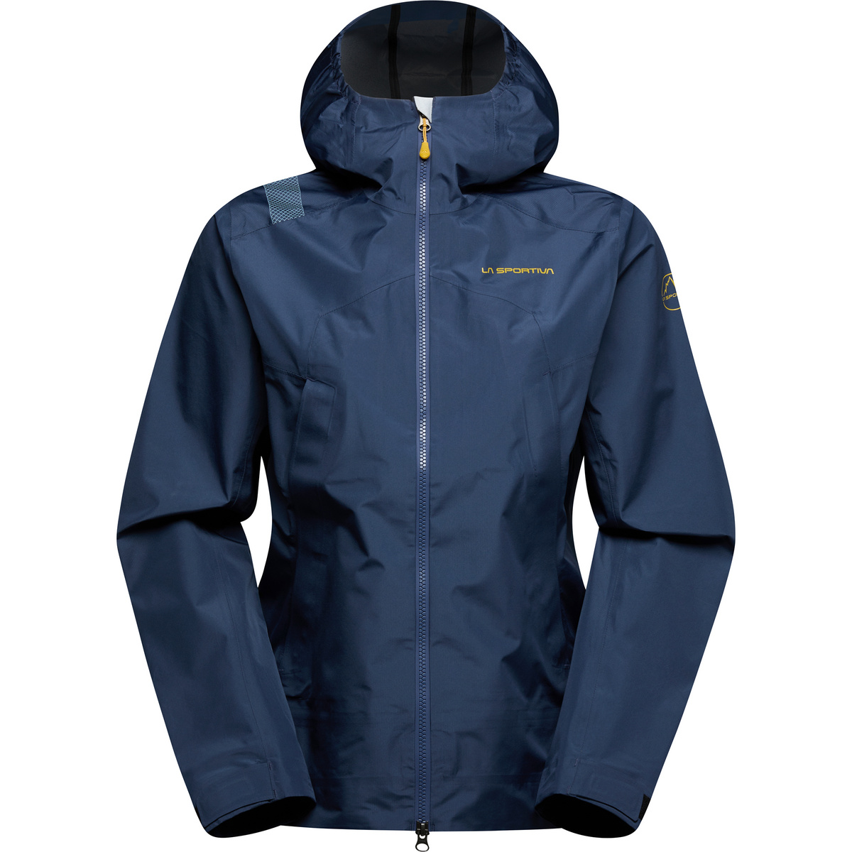La Sportiva Femme Veste Discover Shell (taille M, Bleu)