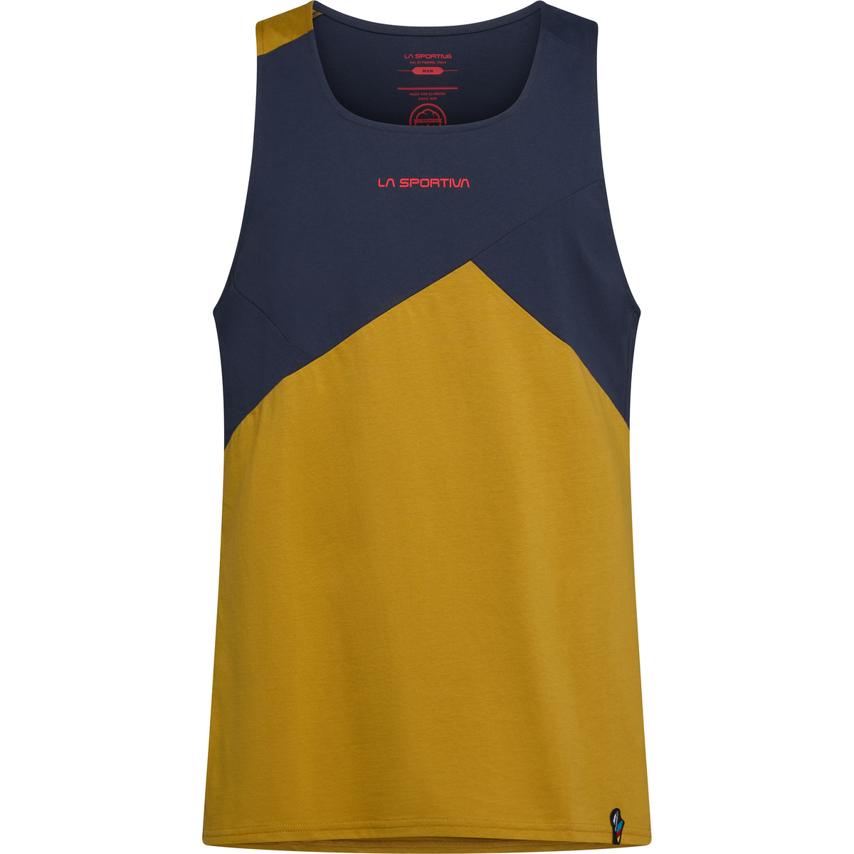 La Sportiva Uomo Canotta Dude (Taglia L, Giallo)
