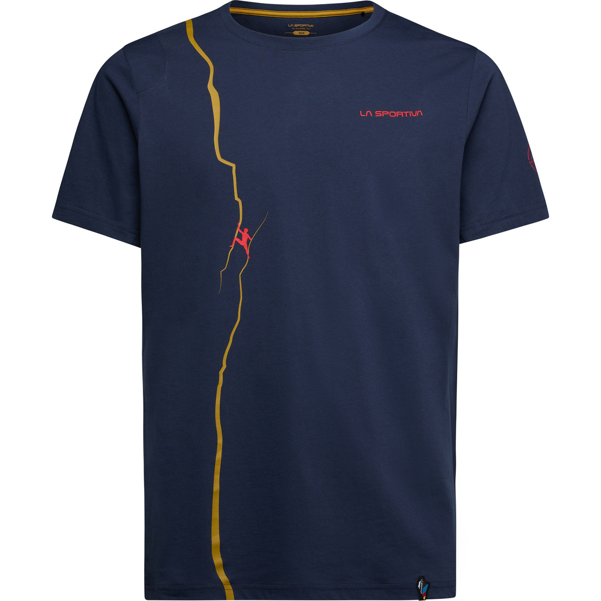 La Sportiva Herren Route T-Shirt (Größe S, blau)