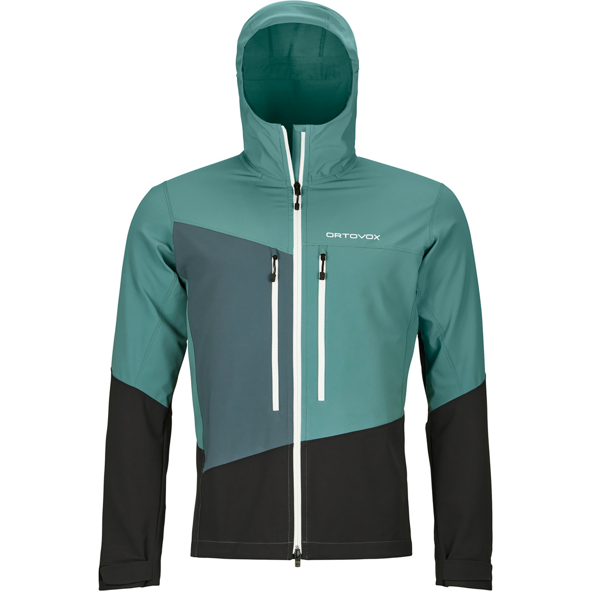 Ortovox Homme Veste Westalpen Softshell (taille XL, Turquoise)