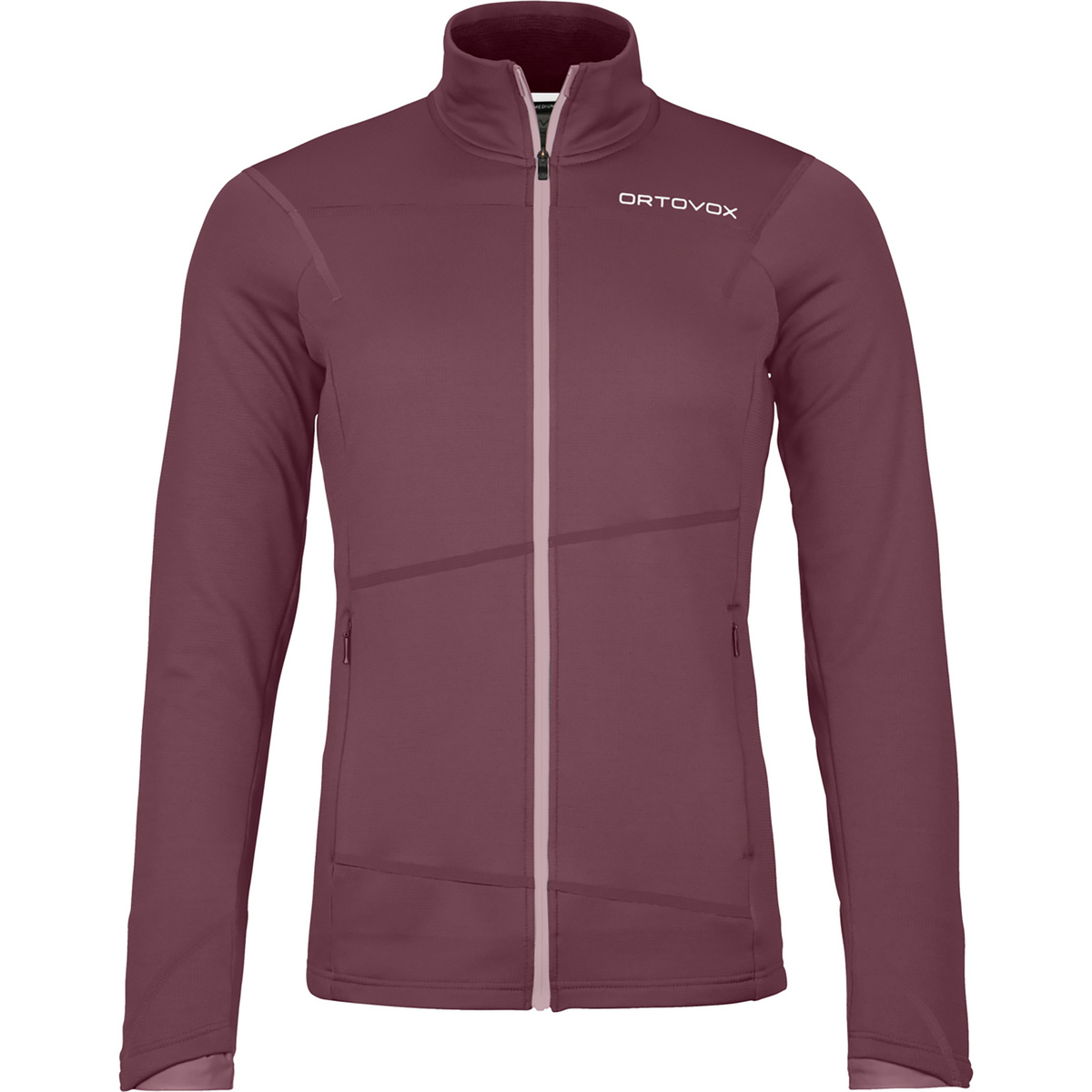 Ortovox Damen Fleece Light Jacke (Größe S, lila)