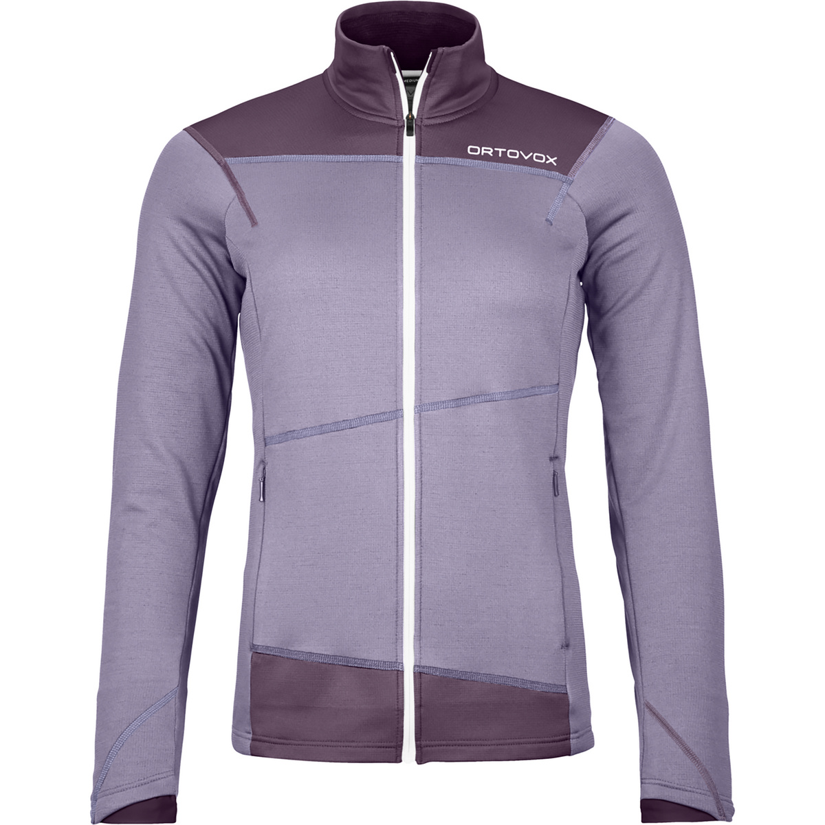 Ortovox Damen Fleece Light Jacke (Größe S, lila)