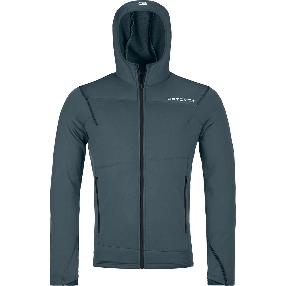 Ortovox Herren Fleece Light Hoodie Jacke (Größe XL, grau)