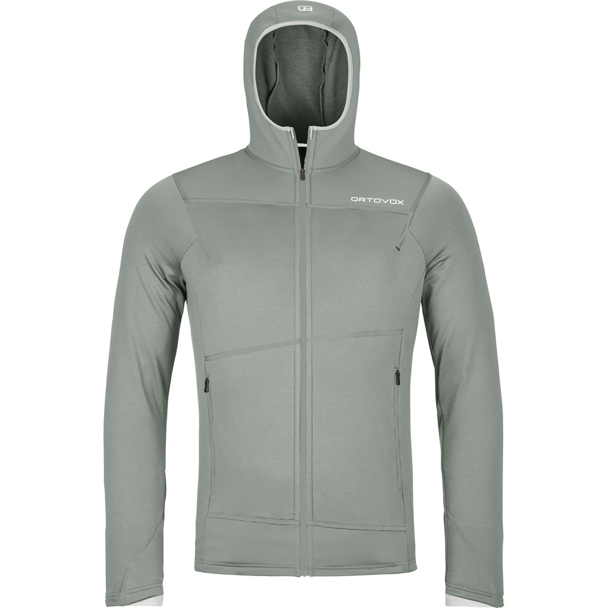 Ortovox Herren Fleece Light Hoodie Jacke (Größe M, grau)
