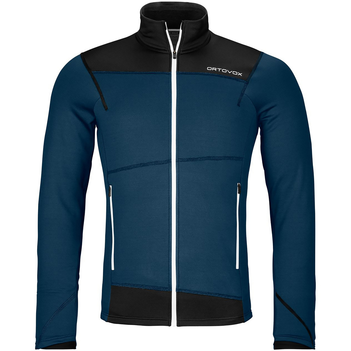 Ortovox Herren Fleece Light Jacke (Größe S, blau)