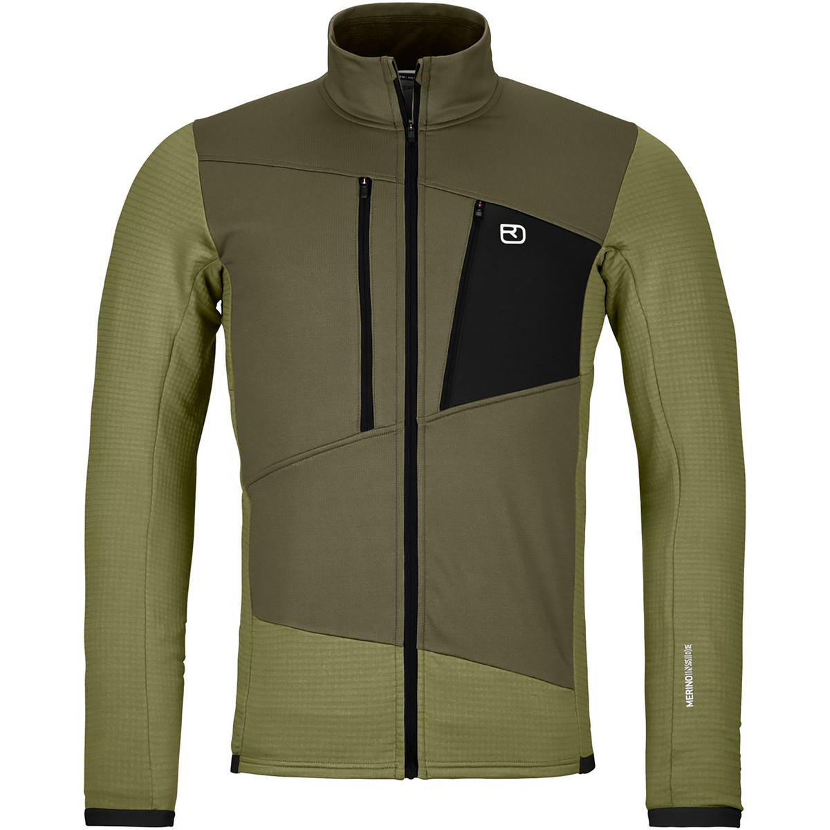 Image of Ortovox Uomo Felpa Fleece Grid