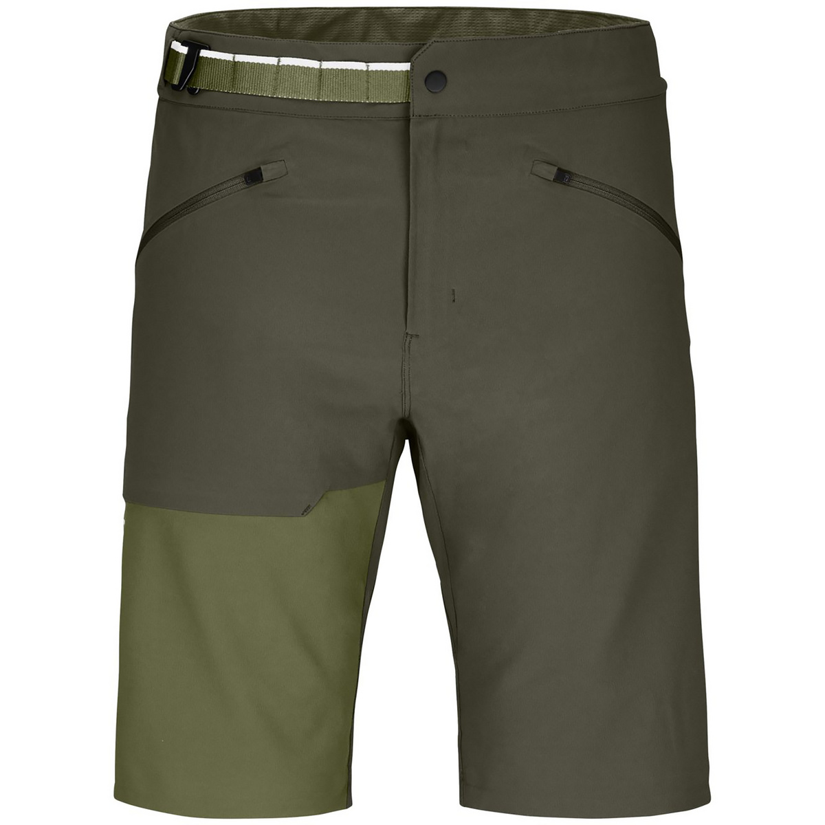 Ortovox Herren Brenta Shorts (Größe XXL, oliv)