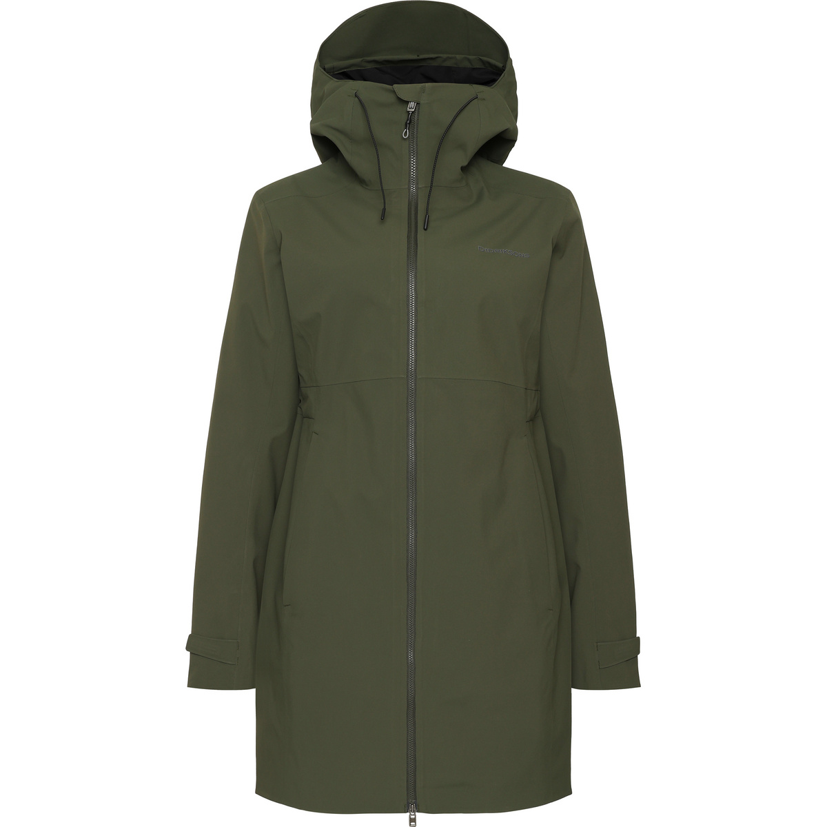 Didriksons Femme Parka Bea 6 (taille XS, Vert)
