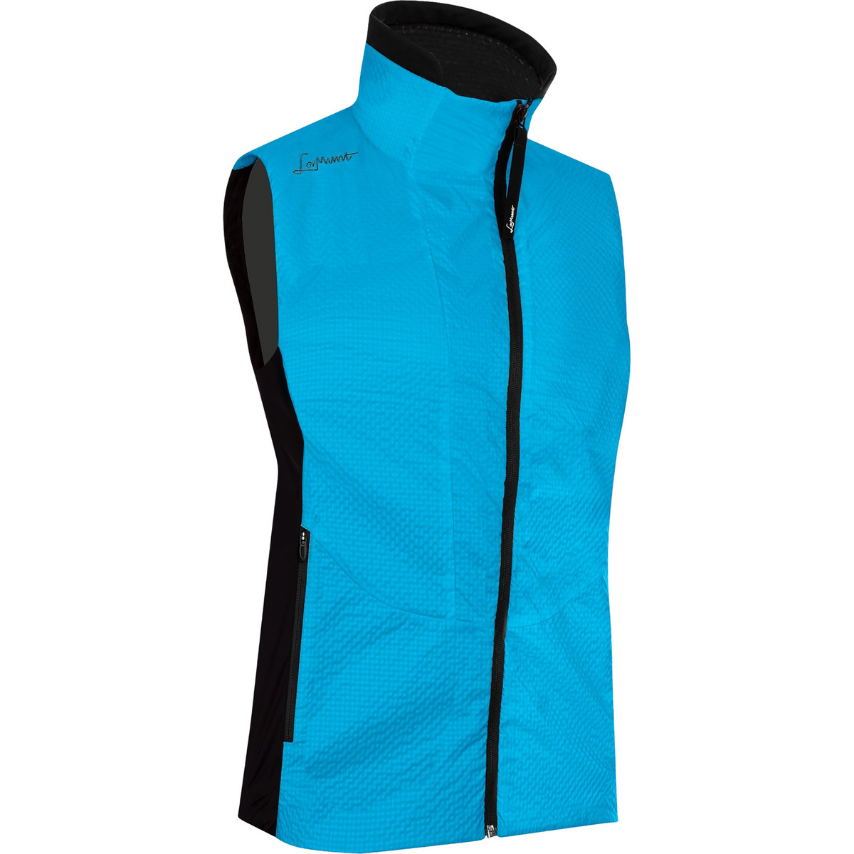 LaMunt Donna Gilet a vento Alessia PTC Alpha (Taglia XS, Blu)
