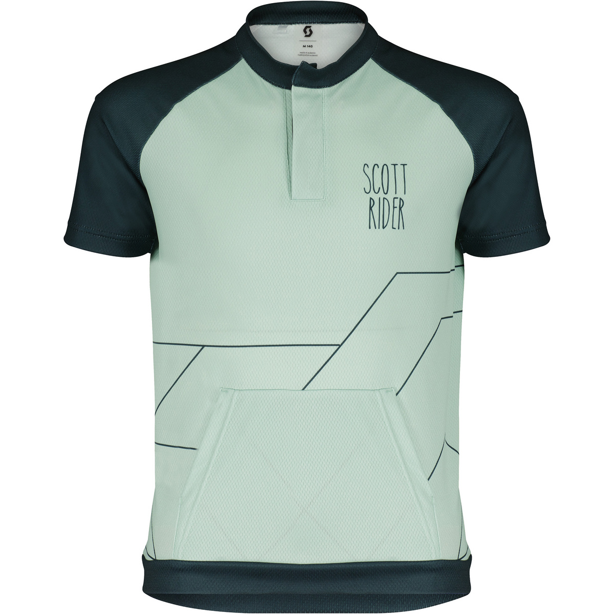 Scott Bambino Maglia da ciclismo RC Team SS (Taglia 152, Bianco)