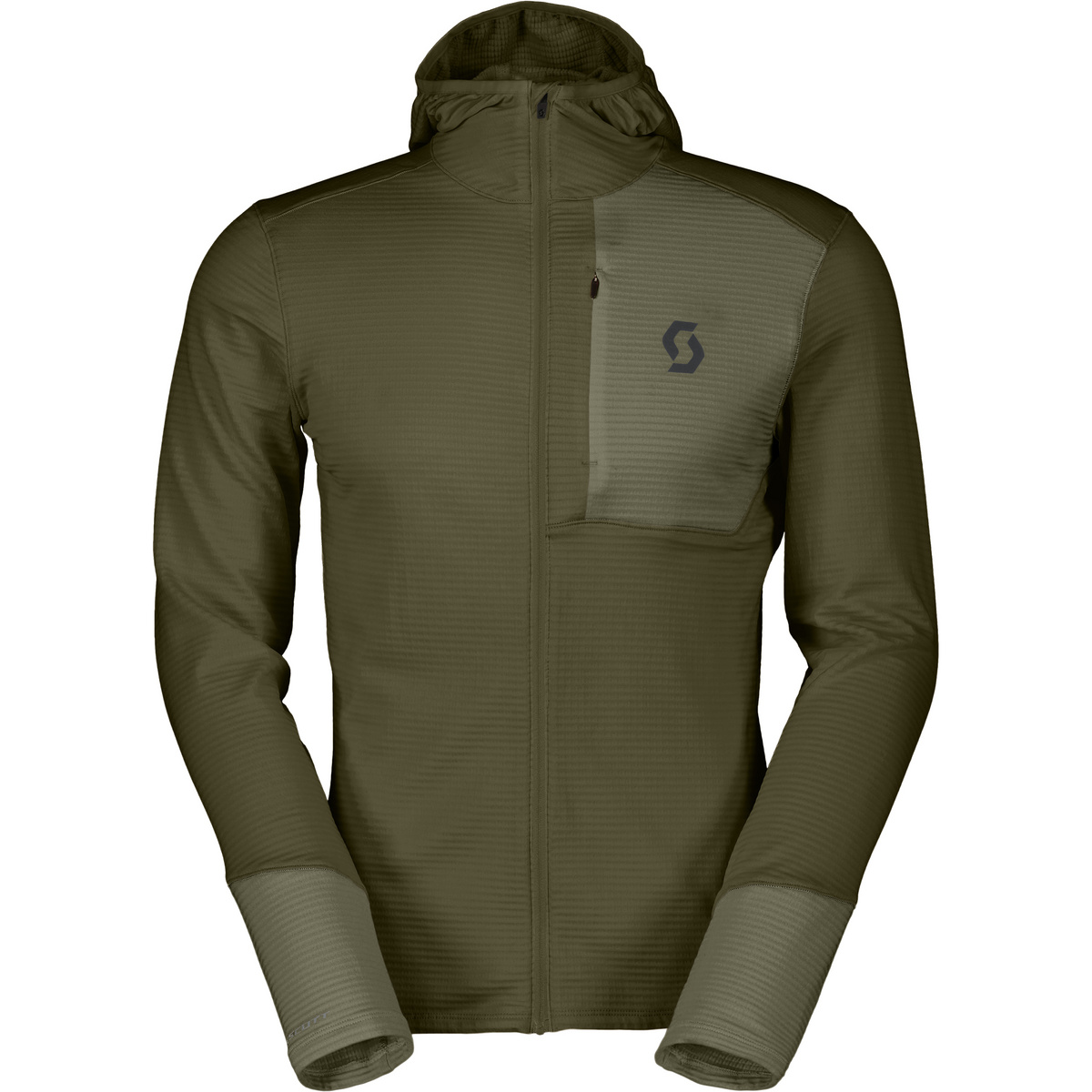 Scott Herren Defined Light Hoodie (Größe XXL, oliv)