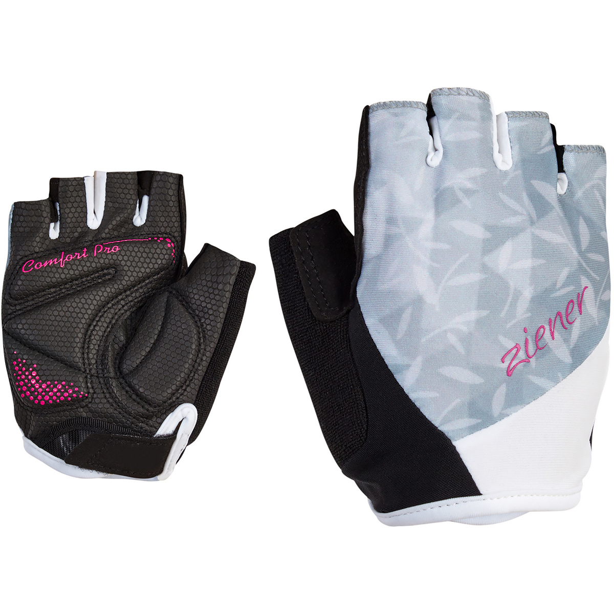 Ziener Damen Candee Bike Handschuhe (Größe 6.5, grau)