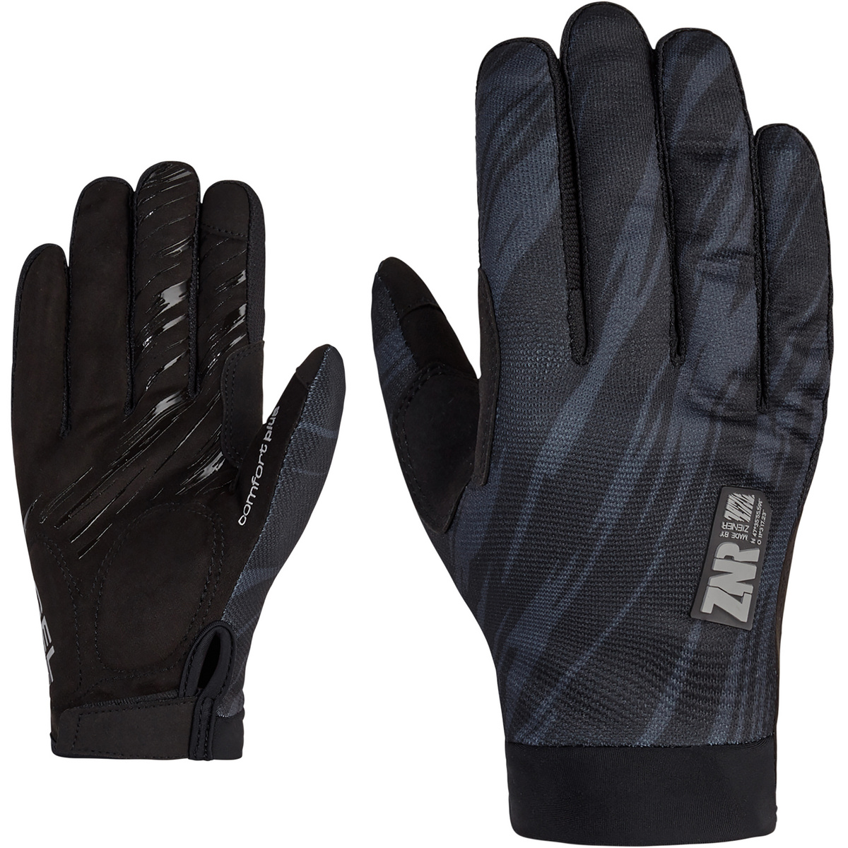 Ziener Guanti ciclismo Crom Touch Long (Taglia 10.5, Nero)