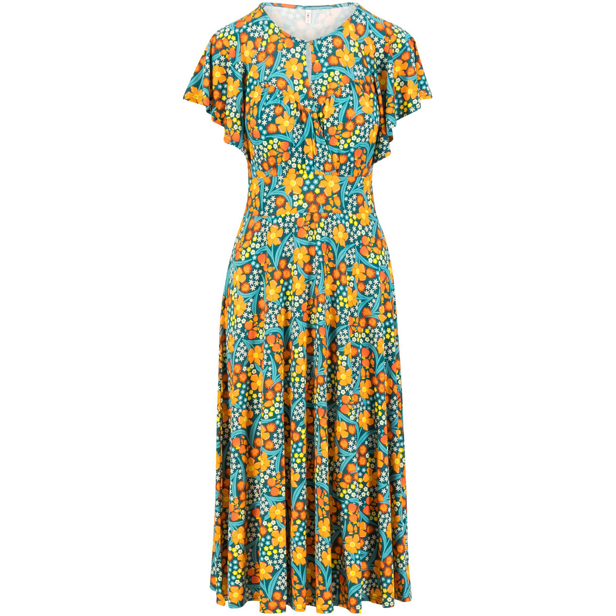 Blutsgeschwister Femme Robe Lightest Wings (taille XS, Multicolore)