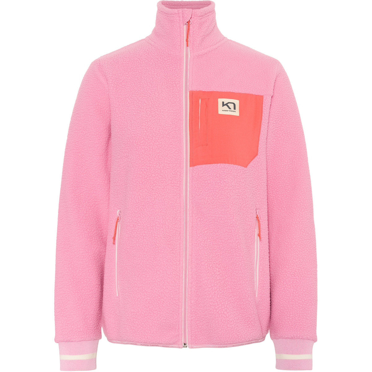 Kari Traa Damen Rothe Jacke (Größe M, rosa)