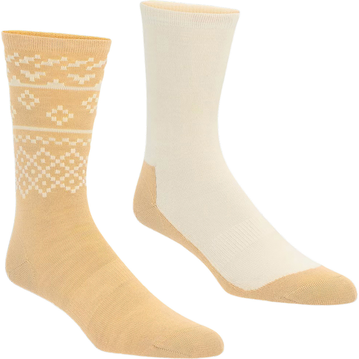 Kari Traa Damen Ragna Hiking 2er Pack Socken (Größe 36 , beige)