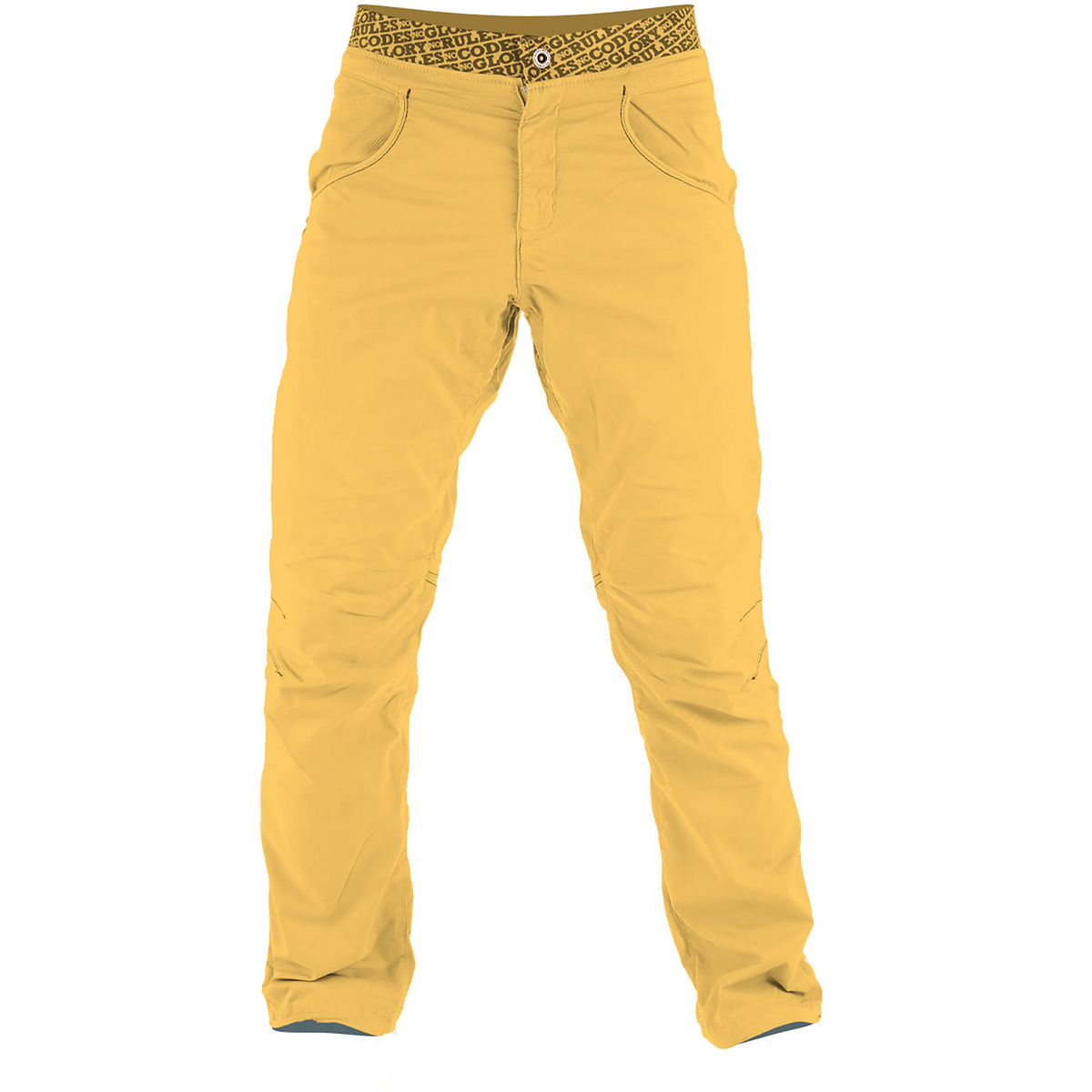 Nograd Herren Sahel Hose (Größe L, gelb)