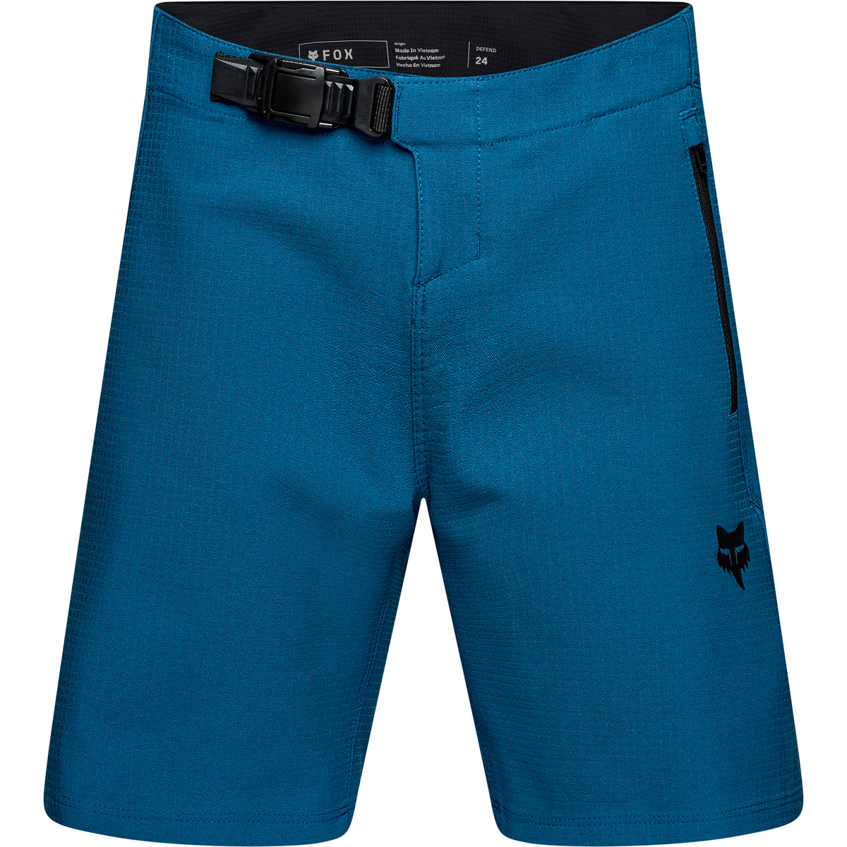 Fox Kinder Defend MTB Hose kurz (Größe 160, blau)