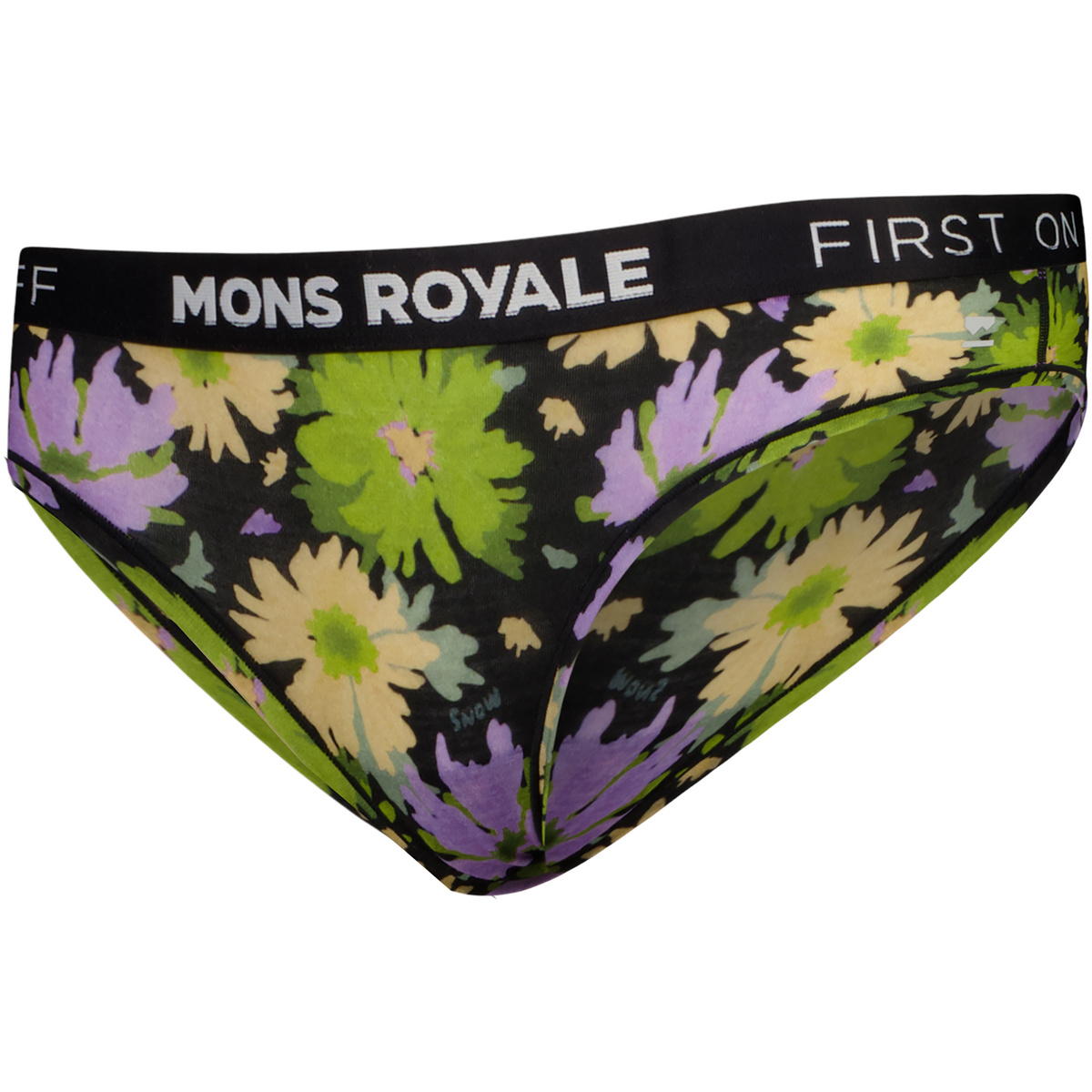 Mons Royale Donna Mutande Folo (Taglia M, Multicolore)