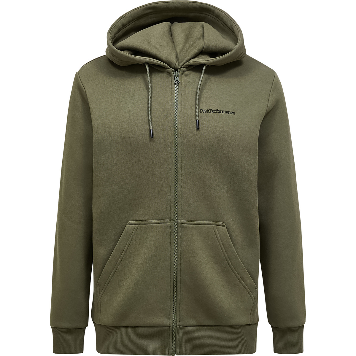 Image of Peak Performance Herren Original Small Logo Hoodie Jacke