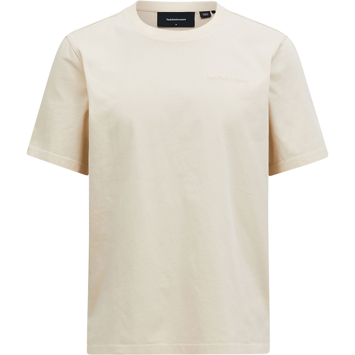 Peak Performance Herren Original Small Logo T-Shirt (Größe L, beige)