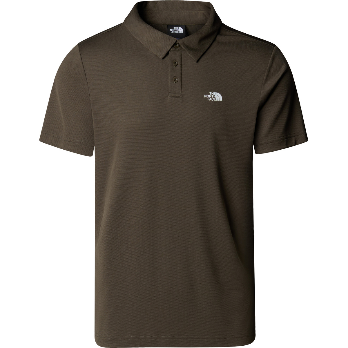 The North Face Herren Tanken Polo T-Shirt (Größe XXL, braun)
