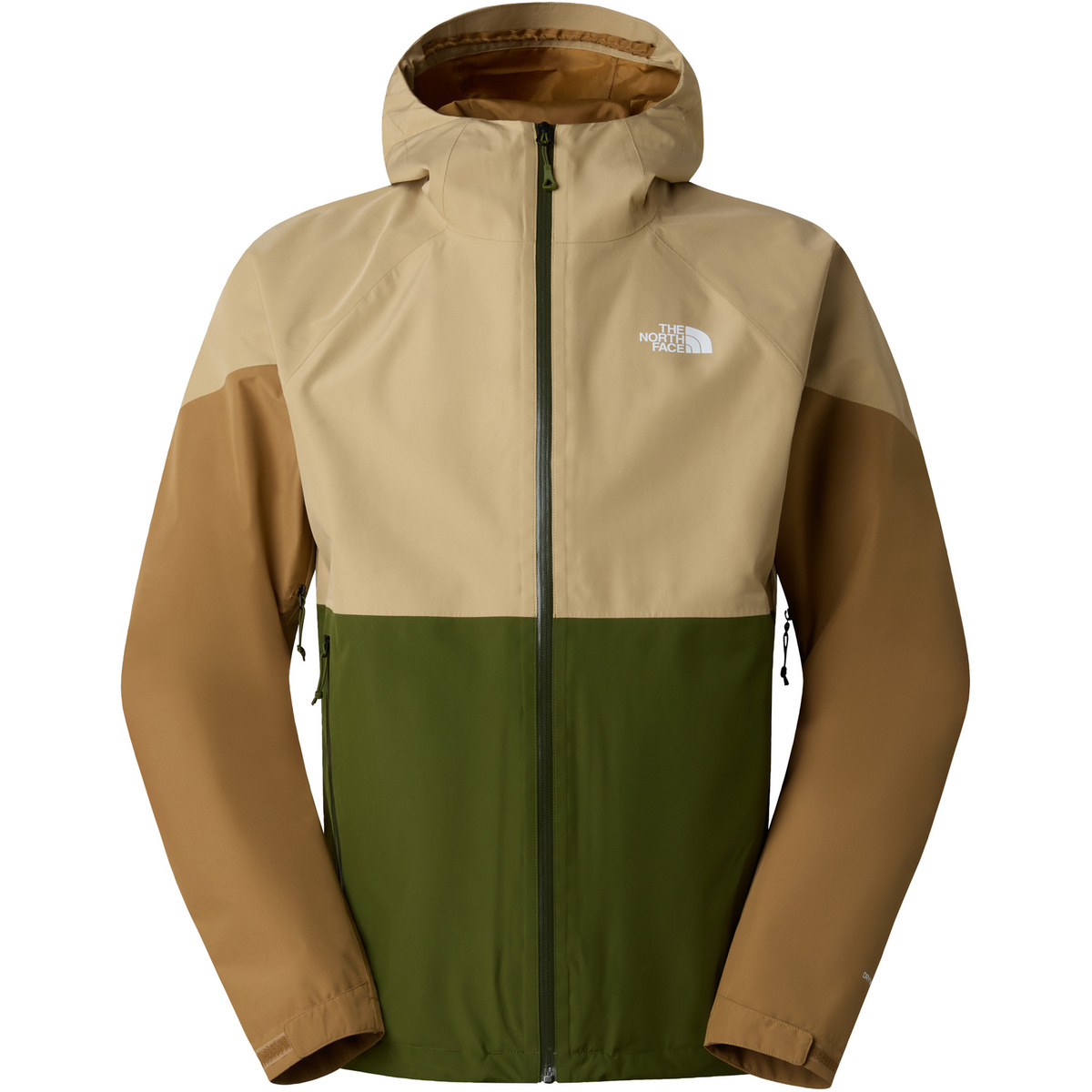 The North Face Herren Lightning Zip-in Jacke (Größe XXL, oliv)