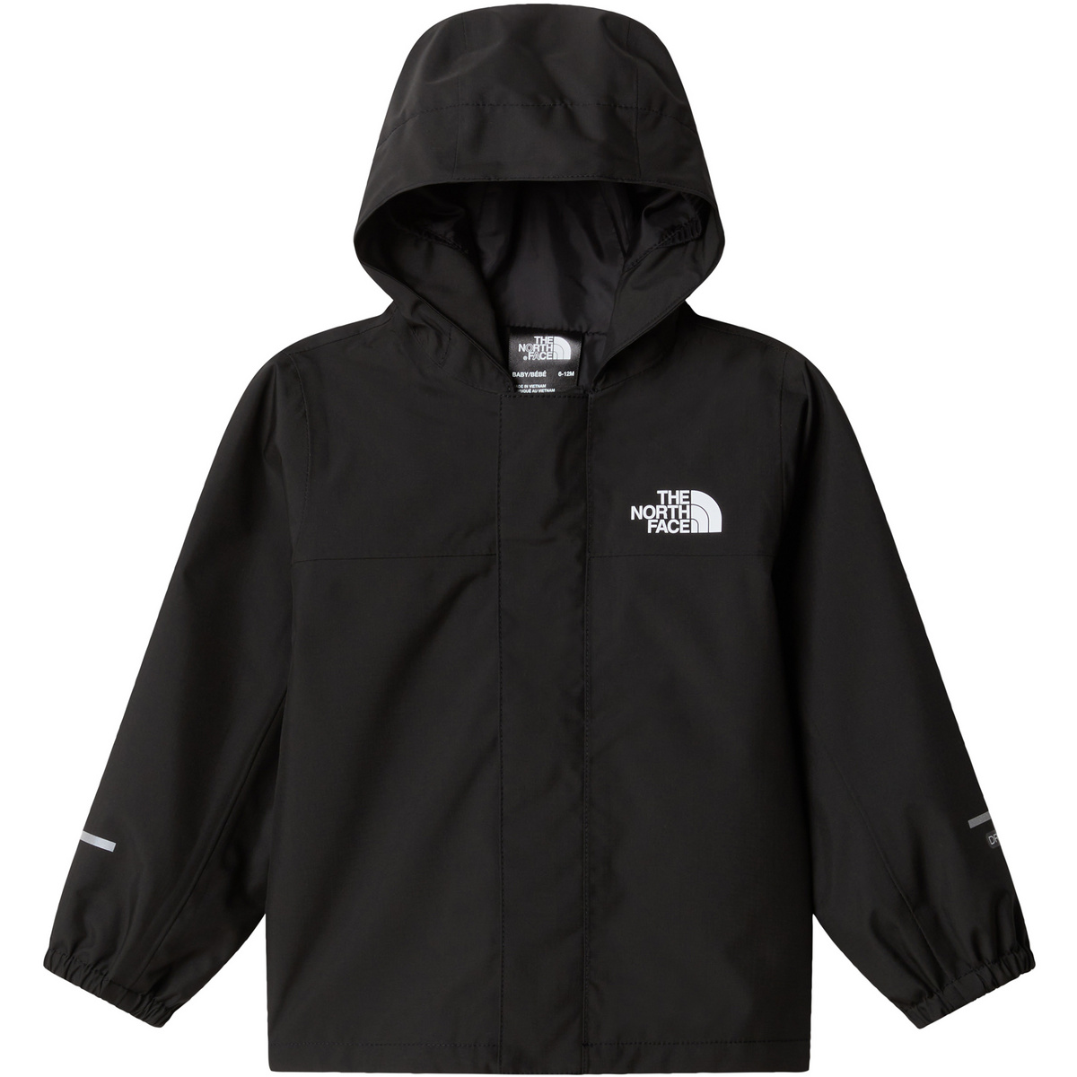 The North Face Kinder Baby Antora Rain Jacke (Größe 56 , schwarz)