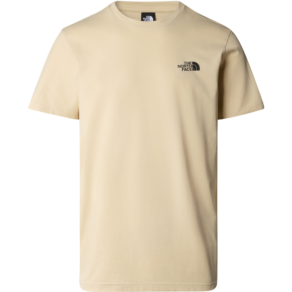 The North Face Uomo Maglietta Simple Dome (Taglia XXL, Beige)