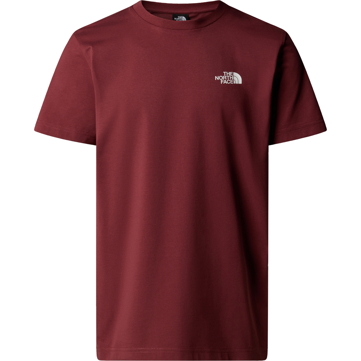 The North Face Uomo Maglietta Simple Dome (Taglia S, Rosso)