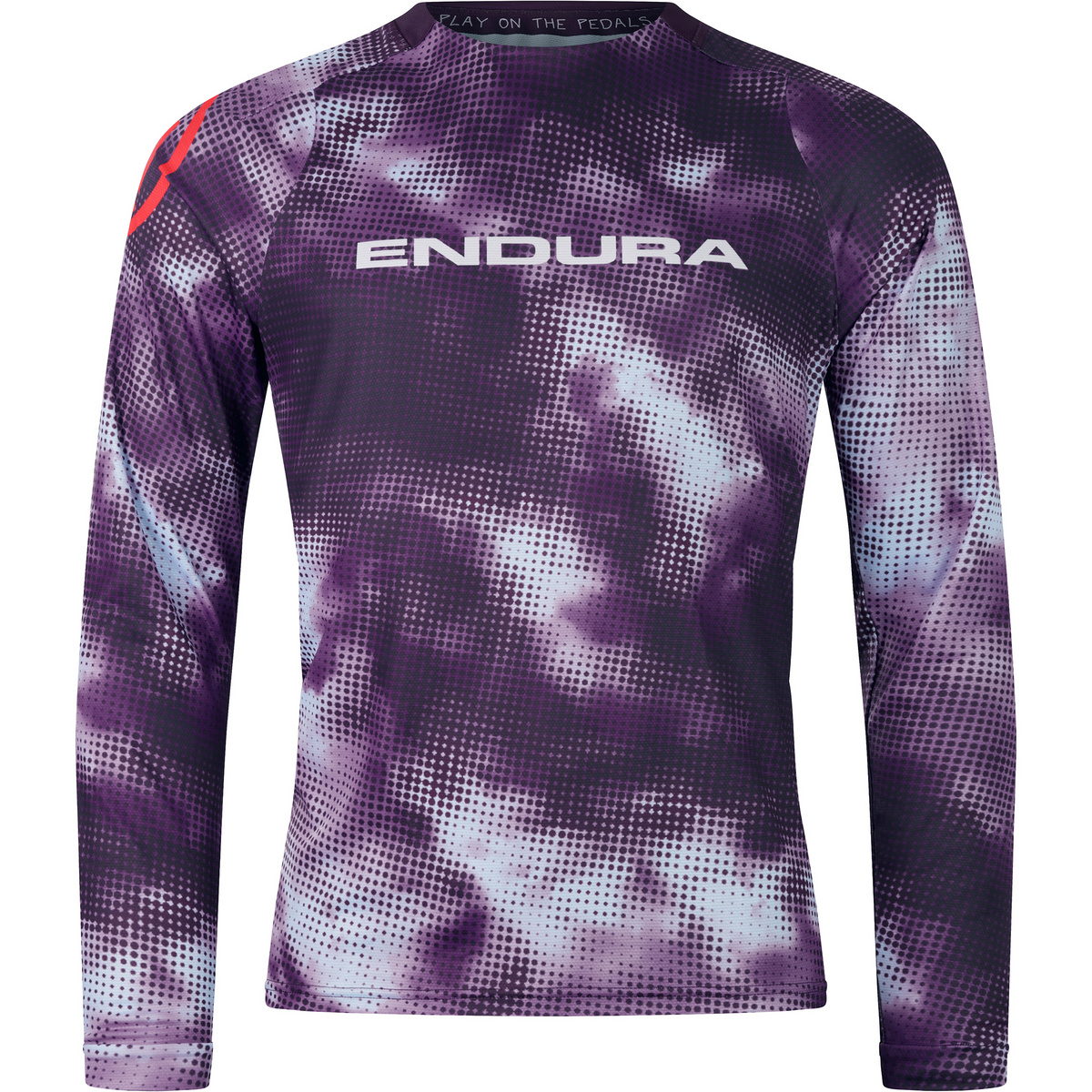 Image of Endura Uomo Maglietta Pixel Cloud LTD a maniche lunghe