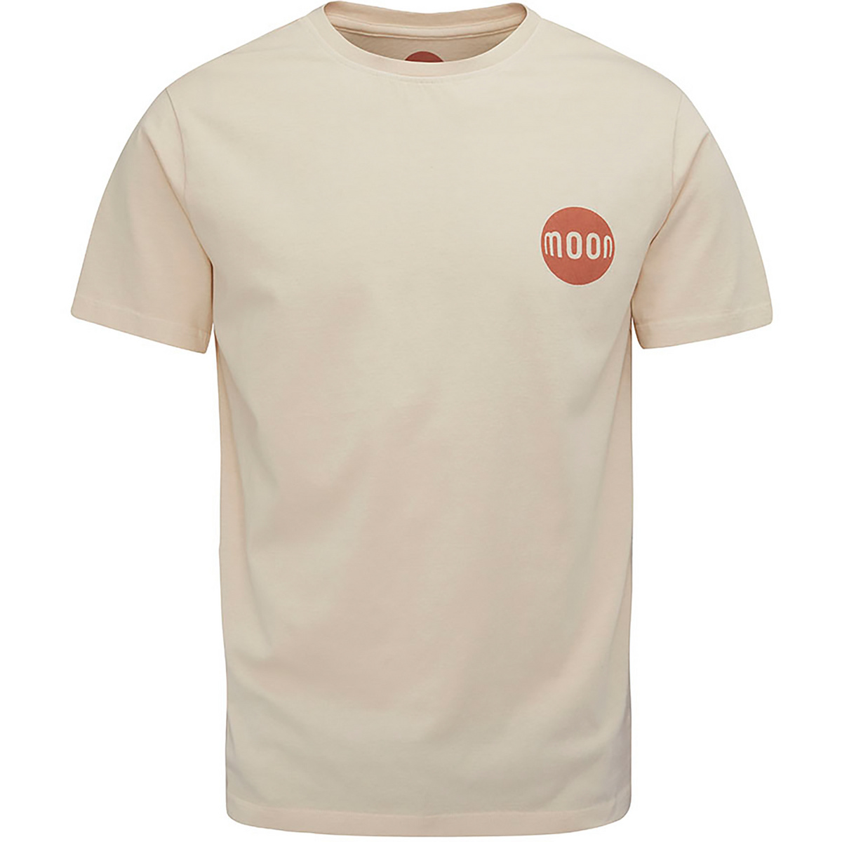 Image of moon Uomo Maglietta Train Hard Back Print