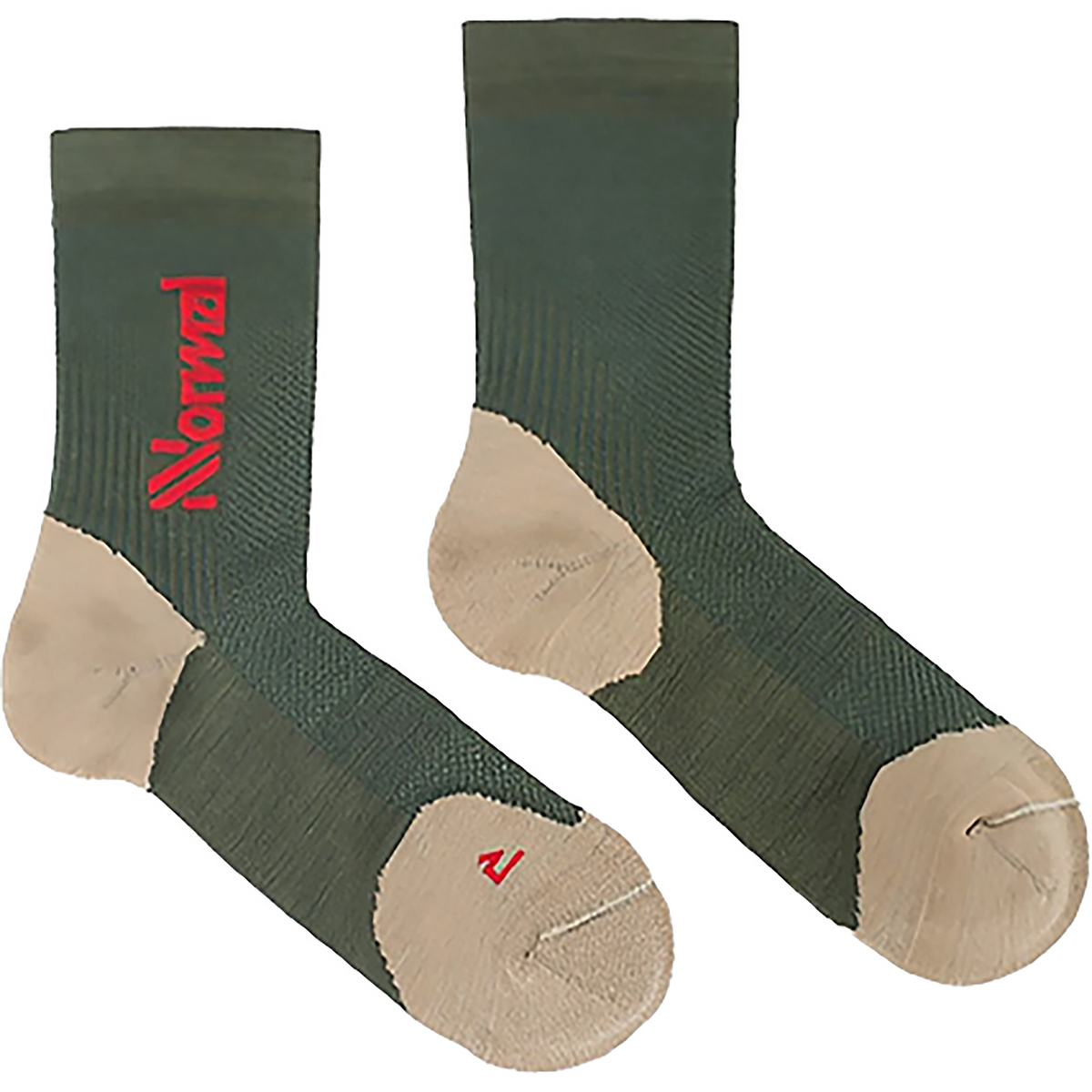 NNormal Chaussettes Merino (taille 35 , Vert)