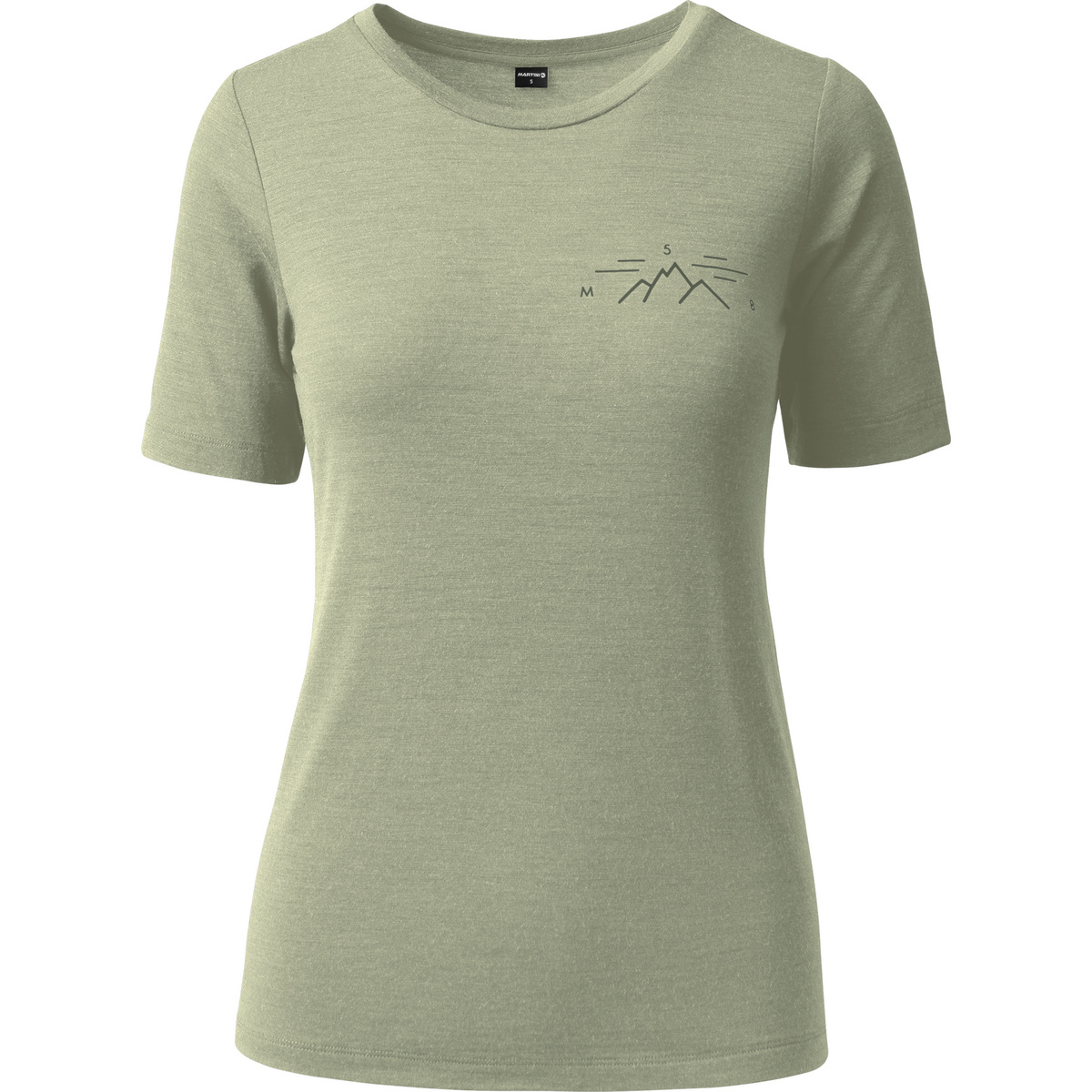 Martini Sportswear Damen Trektech T-Shirt (Größe M, gruen)