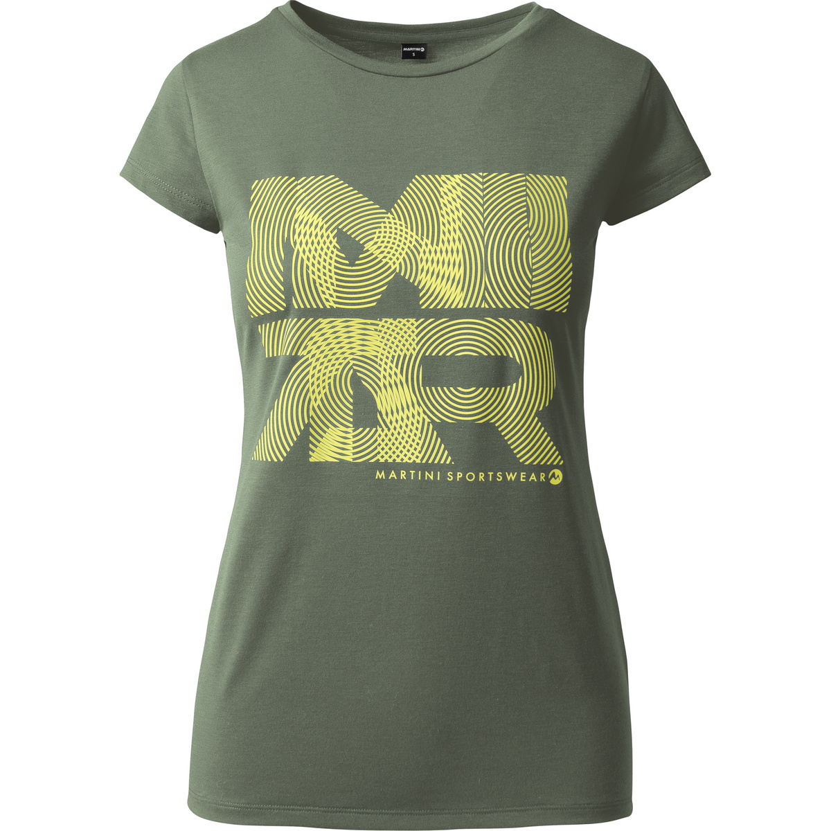 Martini Sportswear Damen Highventure T-Shirt (Größe S, gruen)