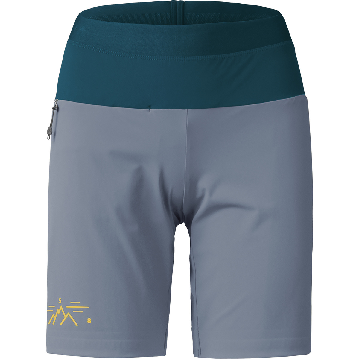Martini Sportswear Femme Short Trektech (taille M, Bleu)