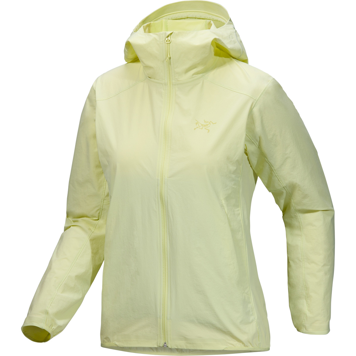 Arcteryx Femme Veste Gamma Lightweight Hoodie (taille S, Jaune)