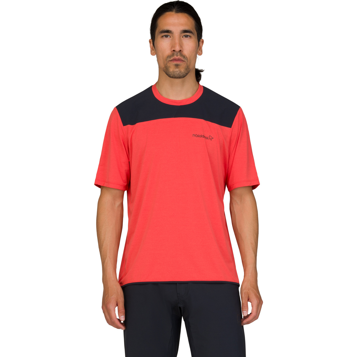 Norrona Herren Skibotn Equaliser Tech T-Shirt (Größe S, rot)
