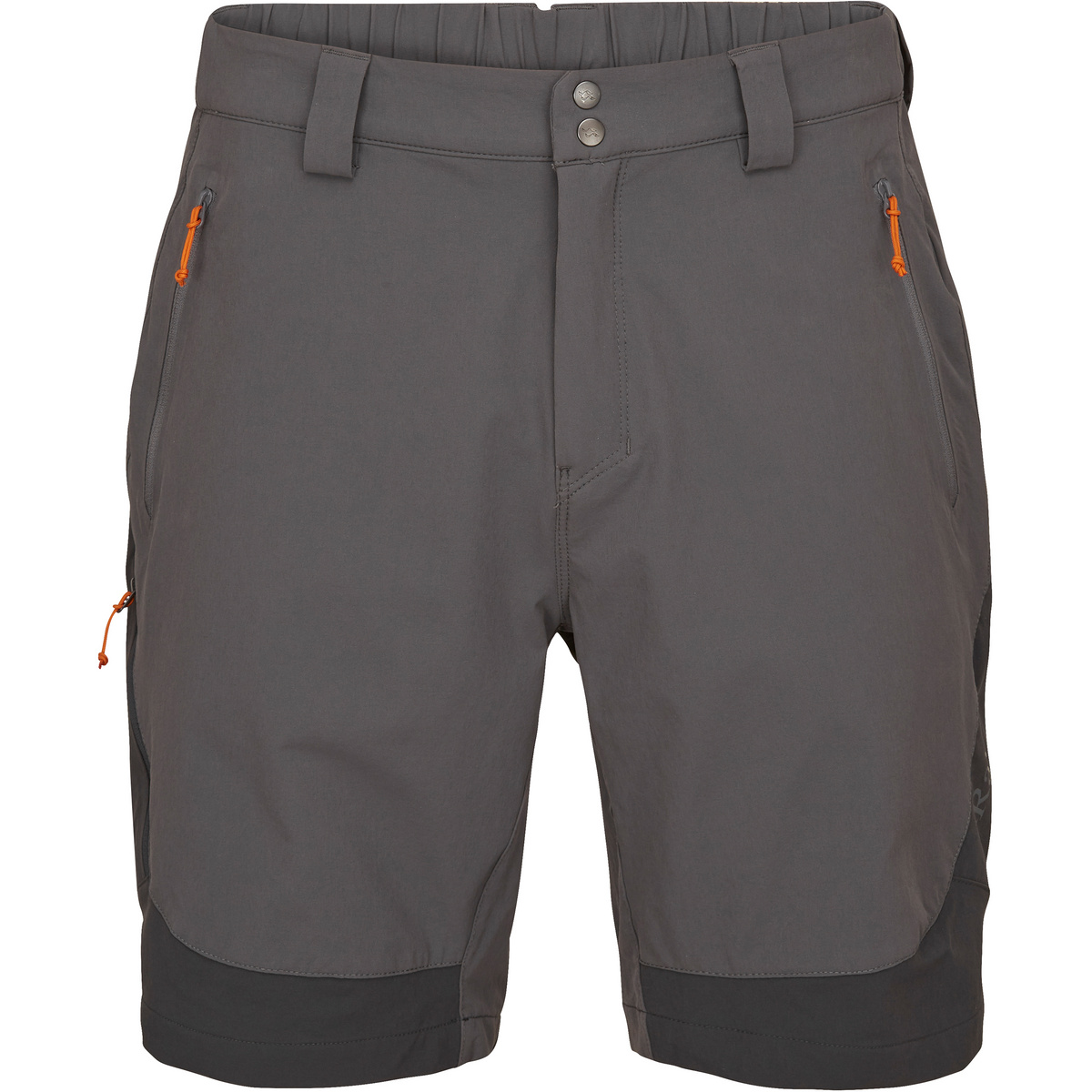 Rab Uomo Pantaloncini Torque Mountain (Taglia M, Grigio)