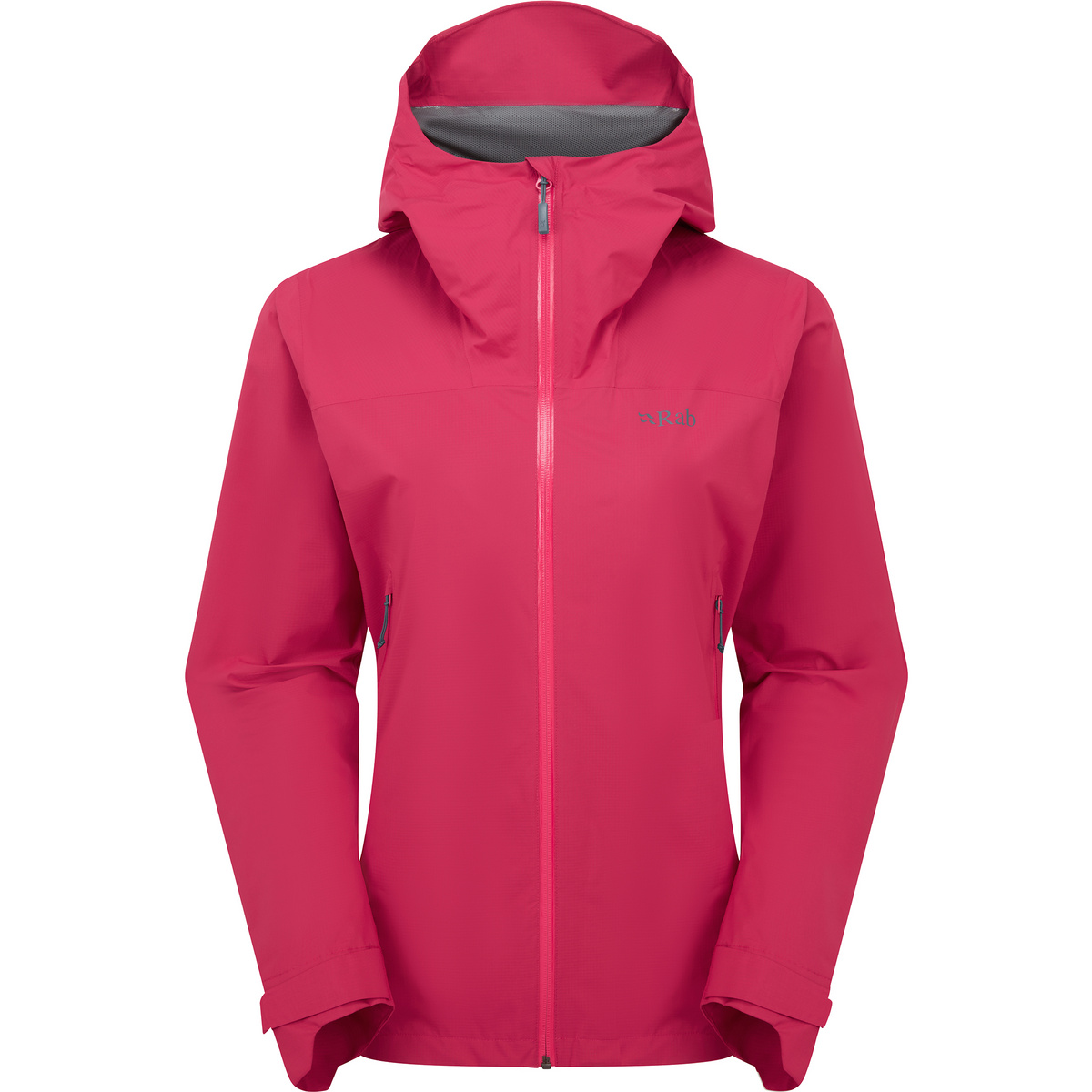 Rab Damen Downpour Light Jacke (Größe XS, pink)
