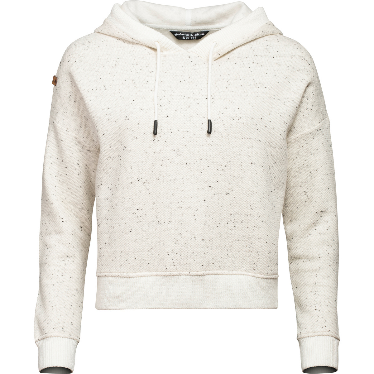 Chillaz Donna Felpa con cappuccio Chur (Taglia S, Bianco)