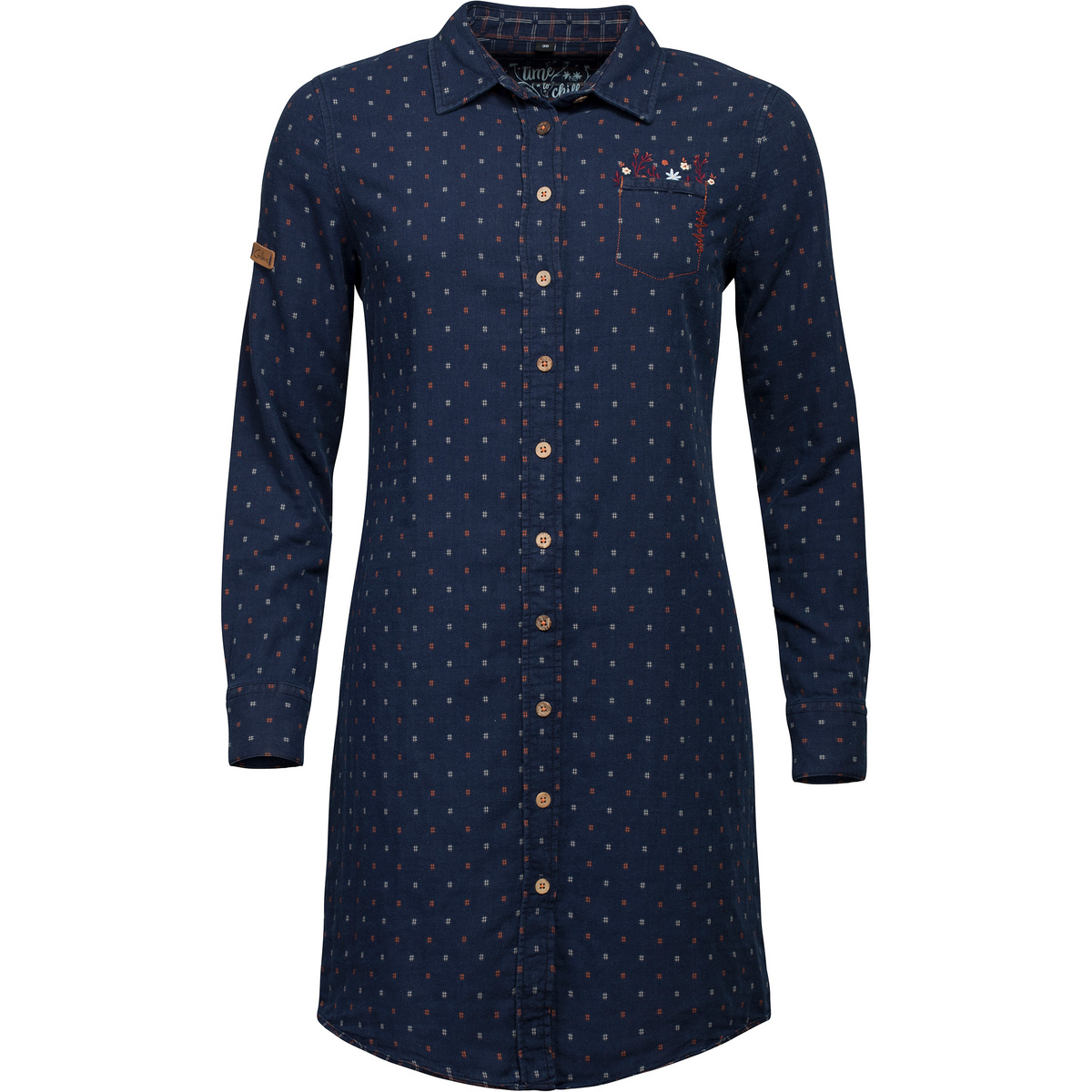 Chillaz Femme Robe Santorin (taille M, Bleu)