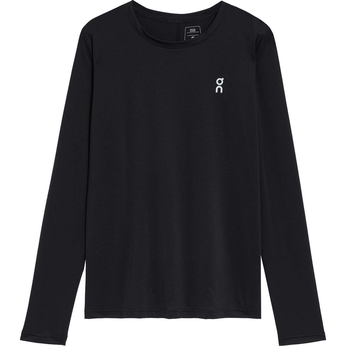 On Donna Maglia a manica lunga Core (Taglia M, Nero)