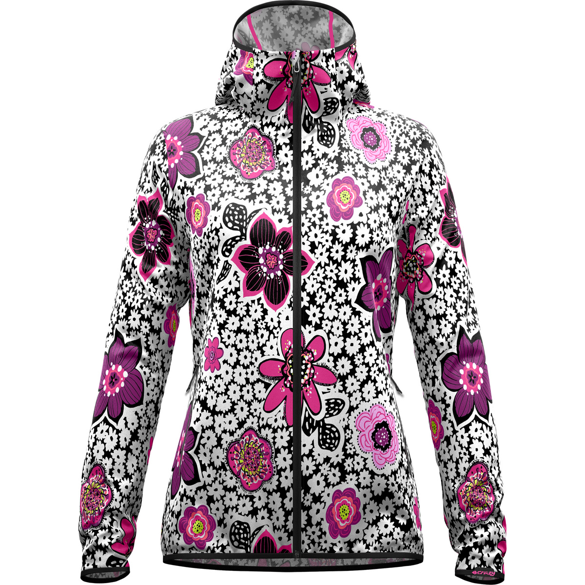 Crazy Femme Veste Wonder Magic Shell (taille S, Blanc)