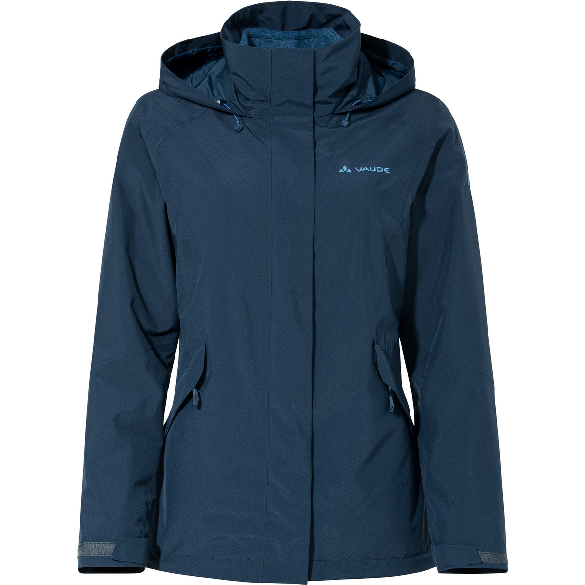 Vaude Damen Rosemoor 3in1 II Jacke (Größe M, blau)