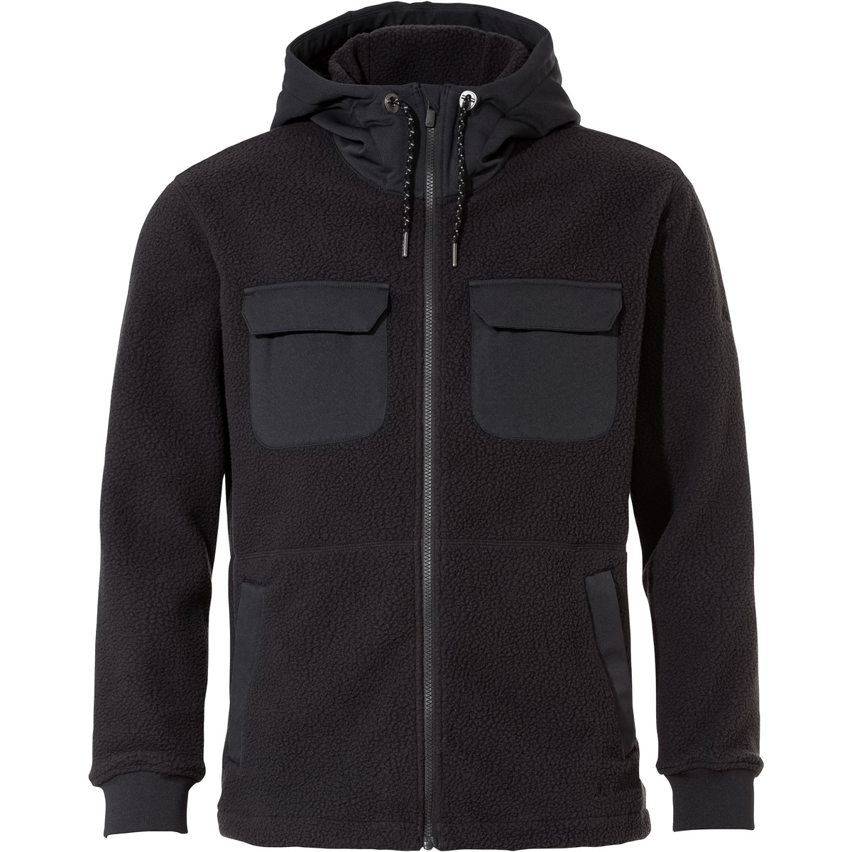 Vaude Homme Veste Manukau Fleece III (taille M, Noir)