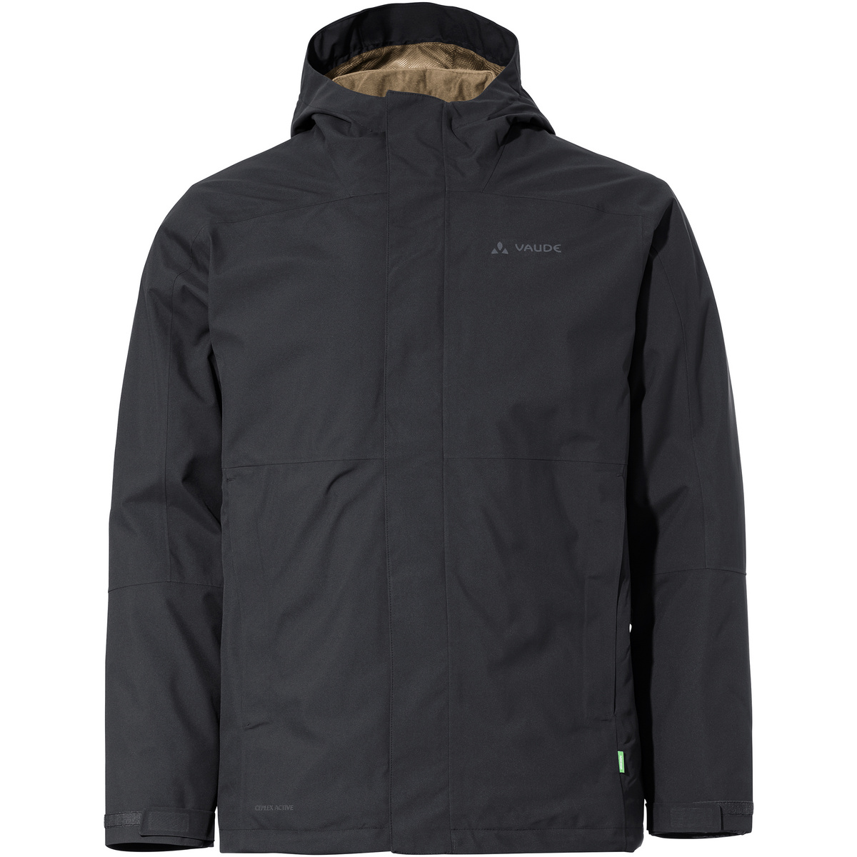 Vaude Herren Neyland 3in1 Jacke (Größe XXL, schwarz)