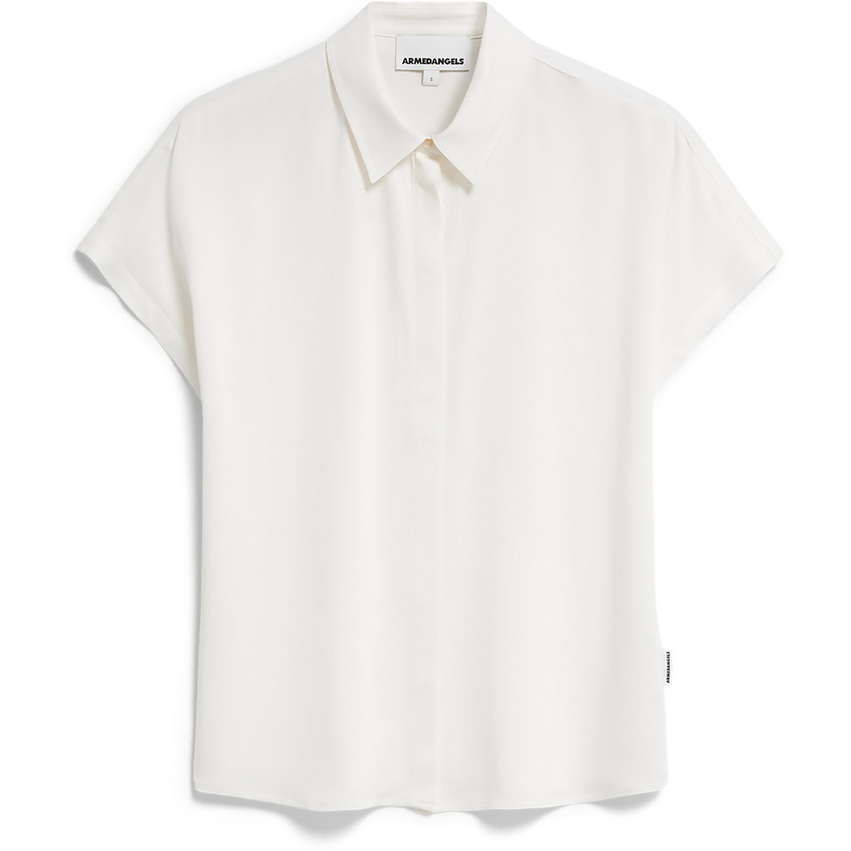 Armedangels Damen Larisaana Bluse (Größe M, weiss)