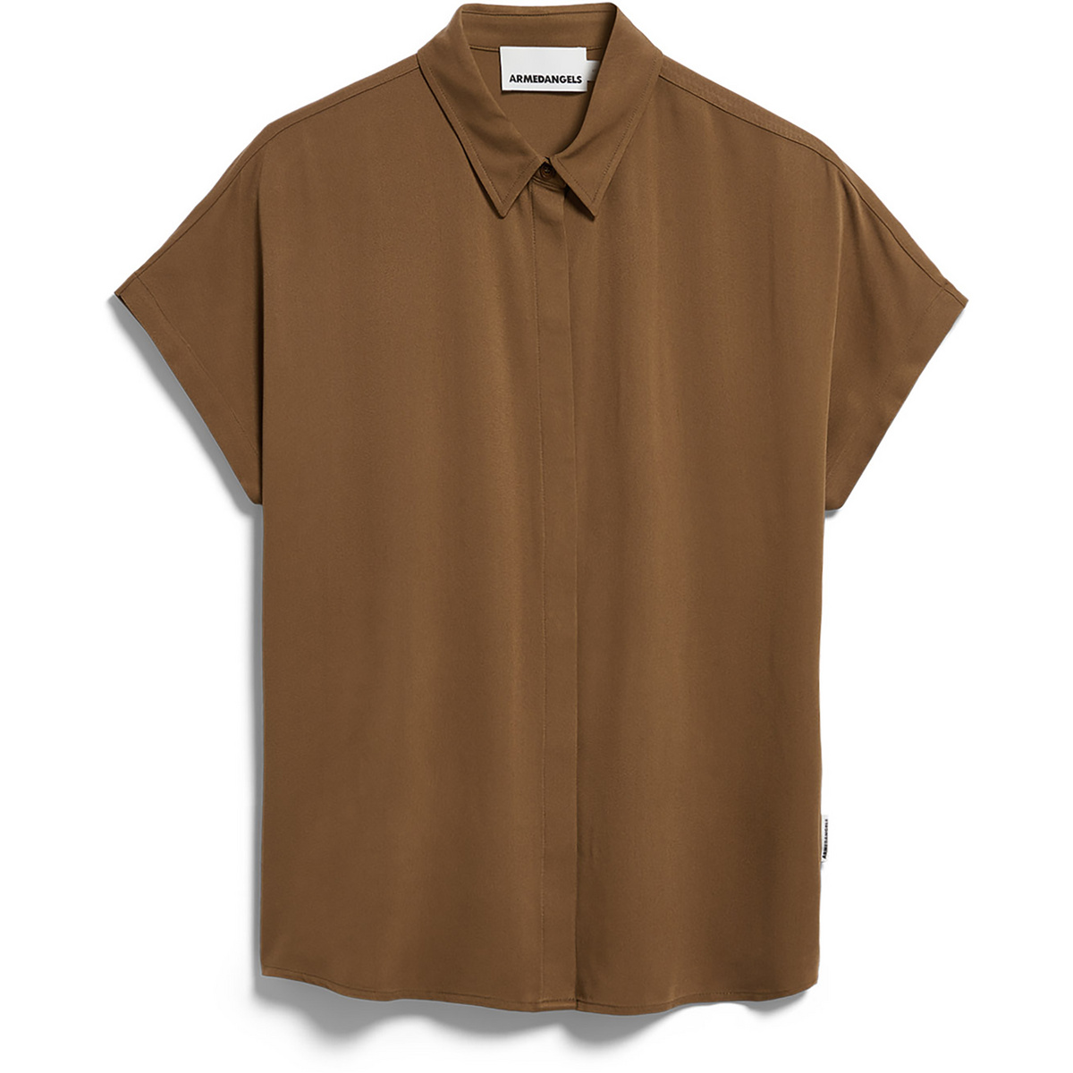 Armedangels Damen Larisaana Bluse (Größe XS, braun)